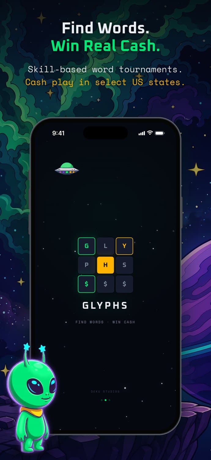 Find words, win real cash